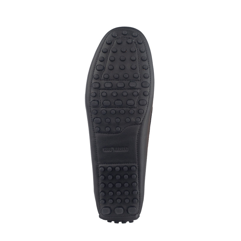 Sepatu Casual Wanita Loafer Moccasin Gino Mariani Elma Black