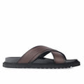 Sandal Kulit Pria Gino Mariani Kaidon Coffee