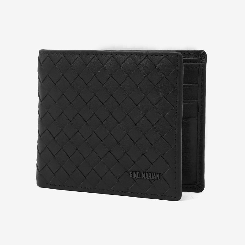 Dompet Kulit Pria Gino Mariani Kenji Black