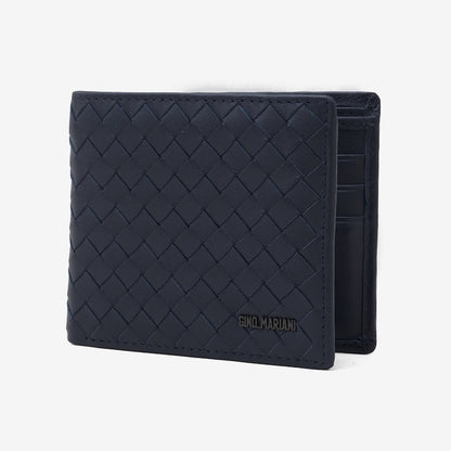 Dompet Kulit Pria Gino Mariani Kenji Navy