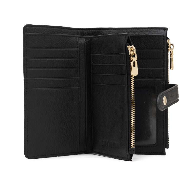 Dompet Panjang Wanita Gino Mariani Long Wallet Aura Black
