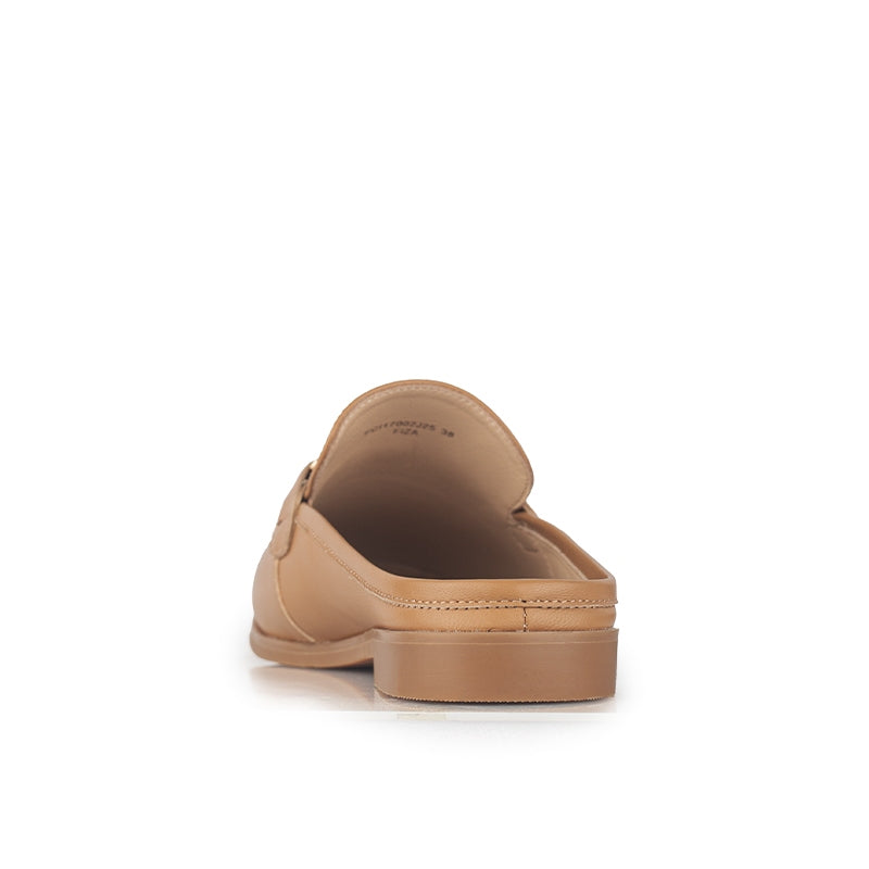 Sepatu Wanita Casual Loafer Gino Mariani Fiza Brown