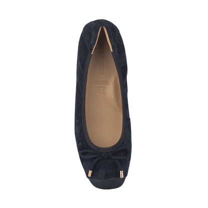 Sepatu Ballet Flats Wanita Gino Mariani Federica Navy