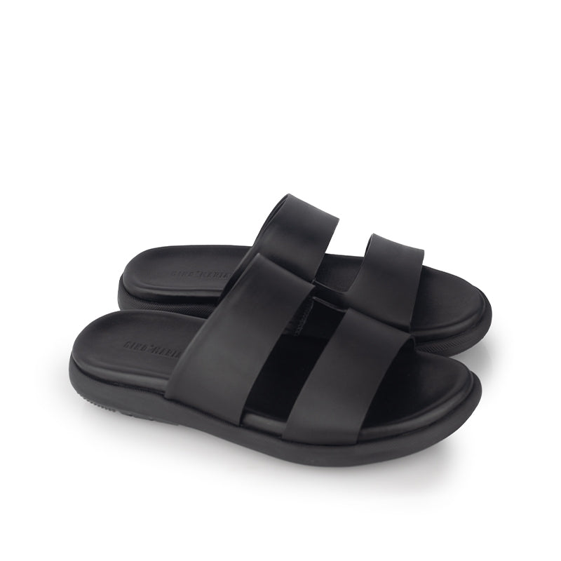Sandal Kulit Pria Gino Mariani Issa Black