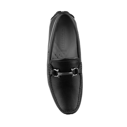 Sepatu Casual Pria Loafer Moccasin Gino Mariani Bartoli 12 Black