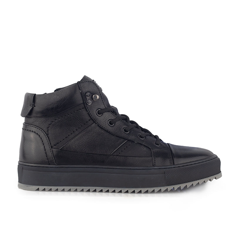 Sepatu Casual Boot Pria Gino Mariani Herbert 2 Black