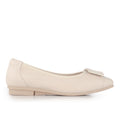 Sepatu Flat Wanita Gino Mariani Glarisa Off White