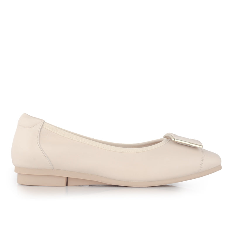 Sepatu Flat Wanita Gino Mariani Glarisa Off White