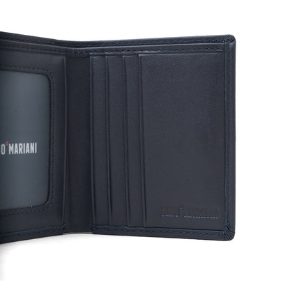 Dompet Kulit Pria Gino Mariani Kitaro Navy