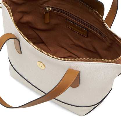 Tas Wanita Tote Bag Gino Mariani Bianca Off White