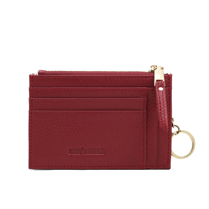 Card Holder Ladies Wallet Gino Mariani Agata Red