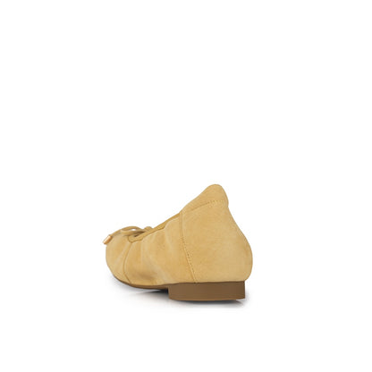 Sepatu Ballet Flats Wanita Gino Mariani Federica Mustard