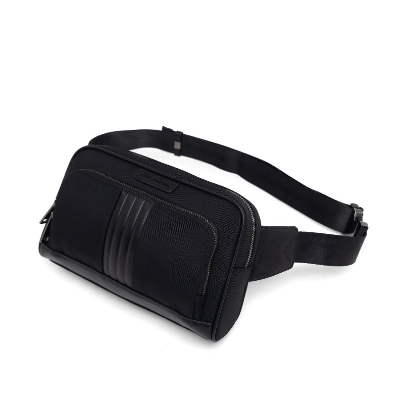 Tas Pinggang Pria Gino Mariani Alton Black
