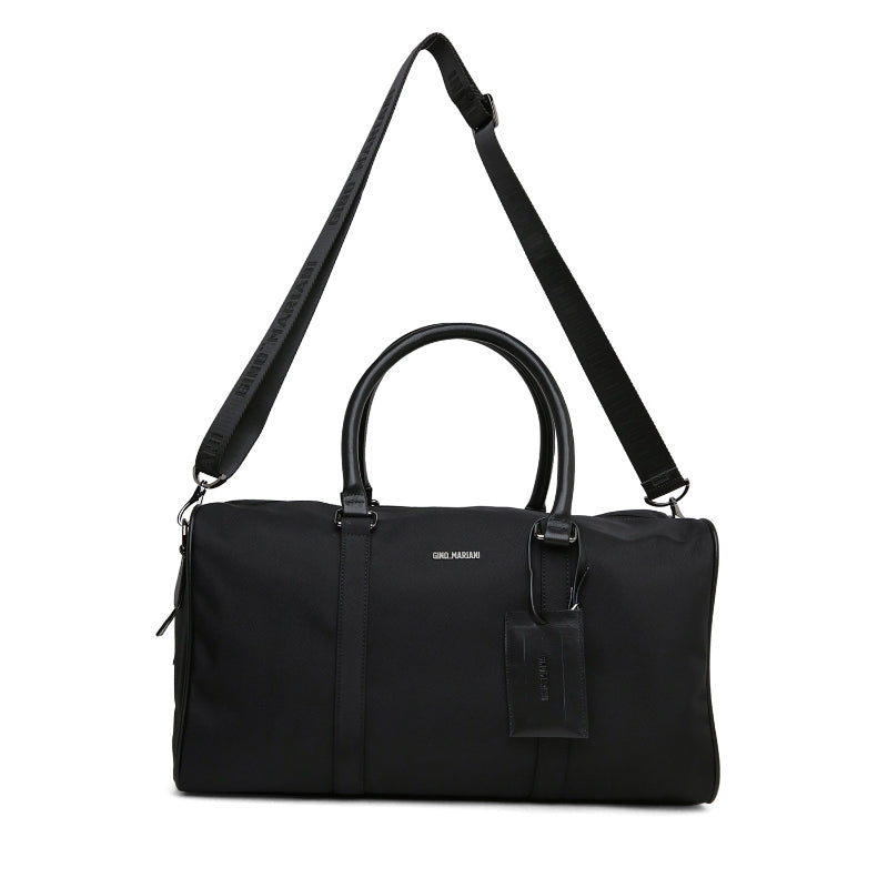 Tas Travel Duffle Bag Gino Mariani Lino Black