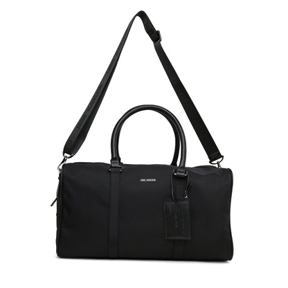 Tas Travel Duffle Bag Gino Mariani Lino Black