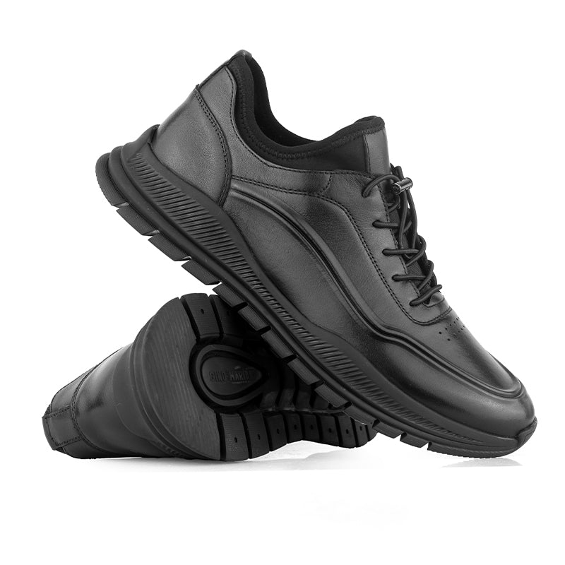 Sepatu Casual Pria Sneakers Gino Mariani Fonzo 2 Black