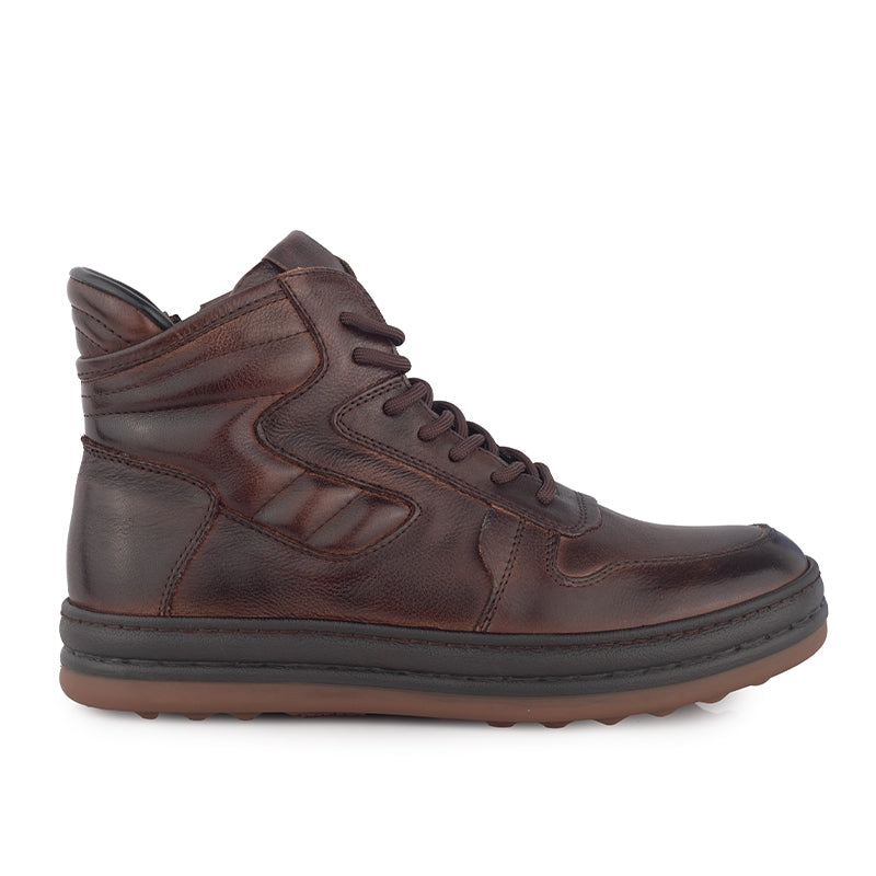 Sepatu Pria Boots Casual Gino Mariani Jacob 1 Coffee