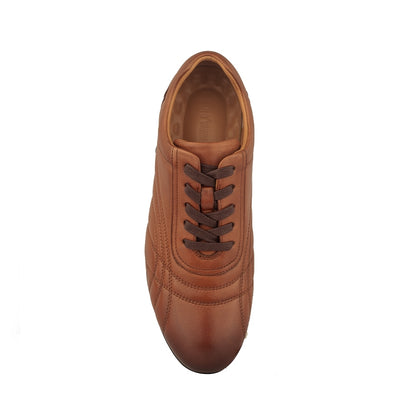 Sepatu Casual Formal Pria Gino Mariani Geomar 1 Brown
