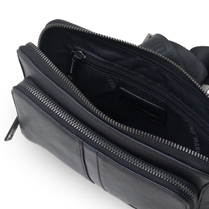 Sling Bag Kulit Pria Gino Mariani Haritz 1 Black