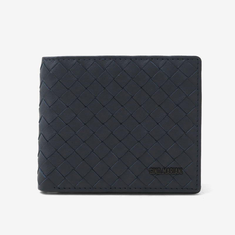 Dompet Kulit Pria Gino Mariani Kenji Navy