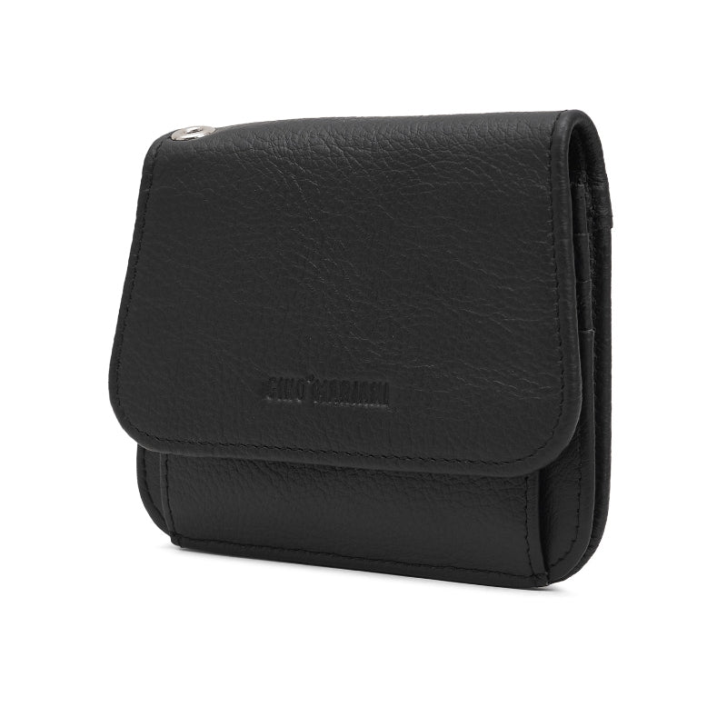 Dompet Kulit Wanita Gino Mariani Small Wallet Alba Black