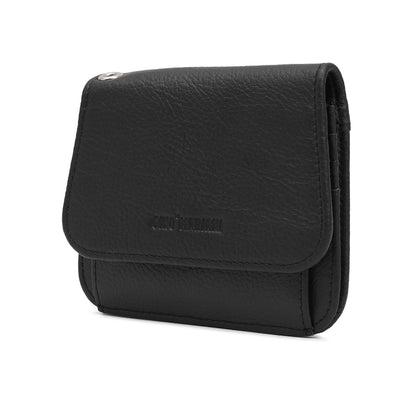 Dompet Kulit Wanita Gino Mariani Small Wallet Alba Black