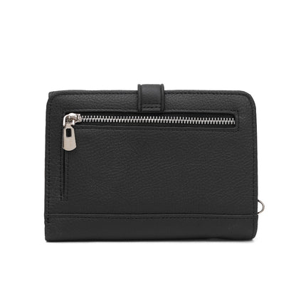 Dompet Kulit Wanita Gino Mariani Amora Black