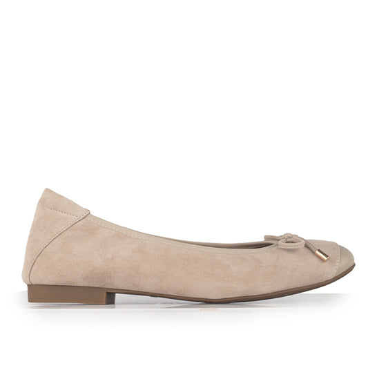 Sepatu Ballet Flats Wanita Gino Mariani Federica Khaki