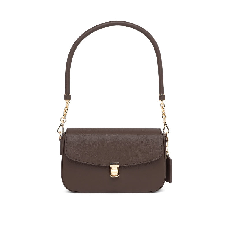 Tas Wanita Shoulder Bag Gino Mariani Emila Brown