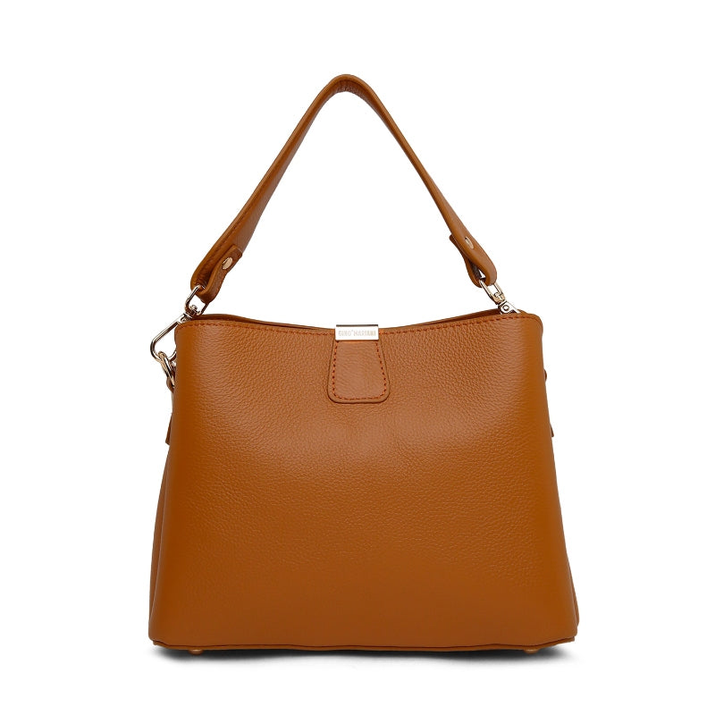 Tas Wanita Top Handle Bag Gino Mariani Bonita Tea Brown