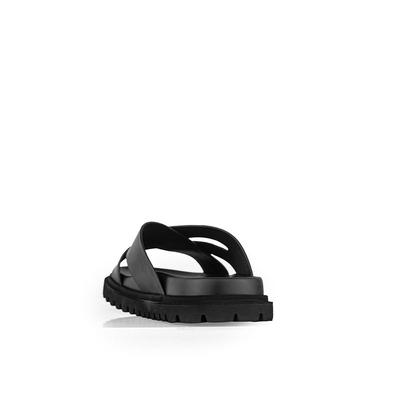 Sandal Kulit Pria Gino Mariani Jagger Black