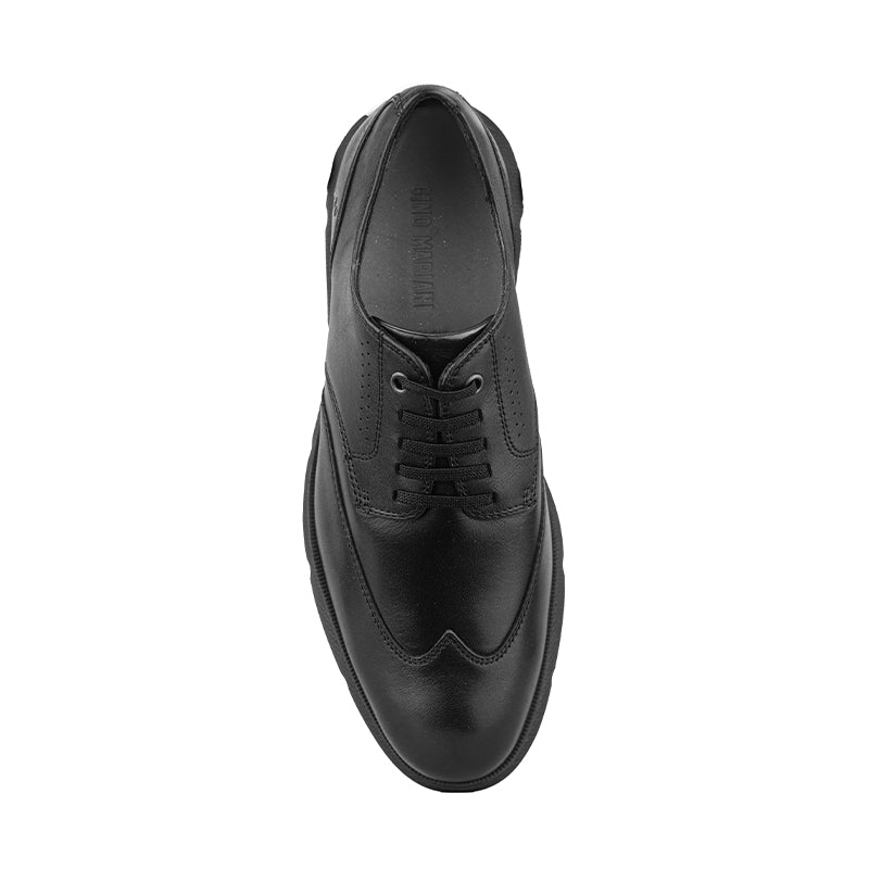 Sepatu Casual Formal Pria Gino Mariani Zenom 2 Black