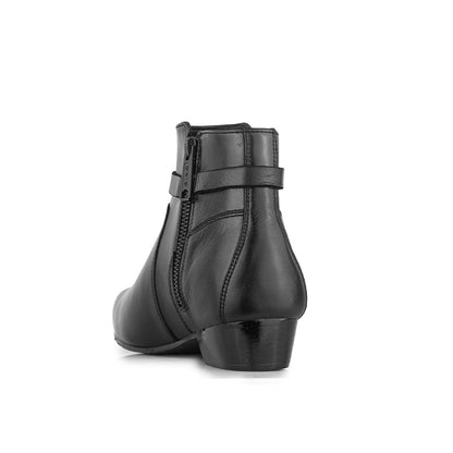 Sepatu Wanita Boots Formal Casual Gino Mariani Felicia 2 Hitam