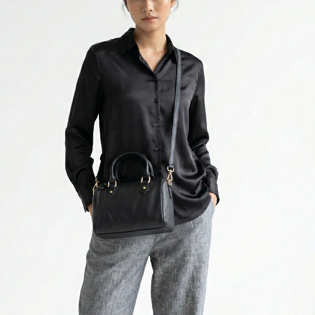 Tas Wanita Gino Mariani Bowling Bag Daelyn 1 Black