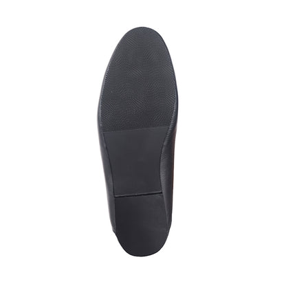 Sepatu Casual Wanita Loafer Moccasin Gino Mariani Eleina Black