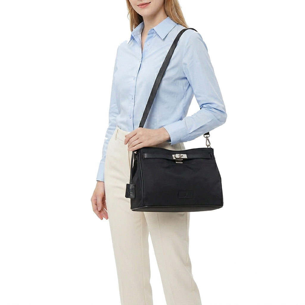 Tas Wanita Shoulder Bag Gino Mariani Enzia Black