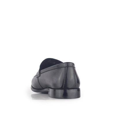 Sepatu Kulit Pria Pantofel Formal Gino Mariani Borion Black