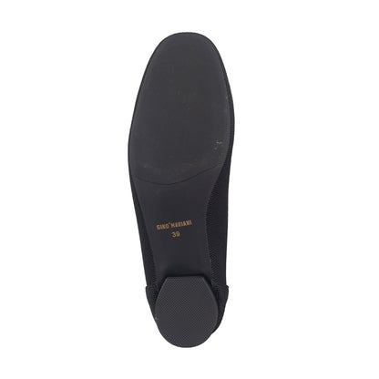 Sepatu Flats Knit Wanita Gino Mariani Grace Black