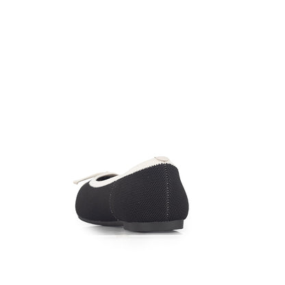 Sepatu Flats Knit Wanita Gino Mariani Gladys Black