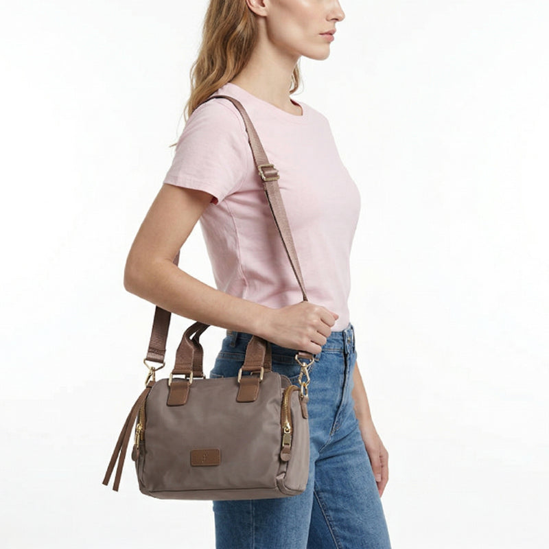 Tas Wanita Gino Mariani Calidora Sling Bag Almond