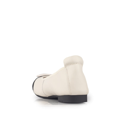Sepatu Ballet Flats Wanita Gino Mariani Ghita Off White