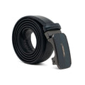 Gino Mariani Firmino Buckle Belt Kulit Pria Navy
