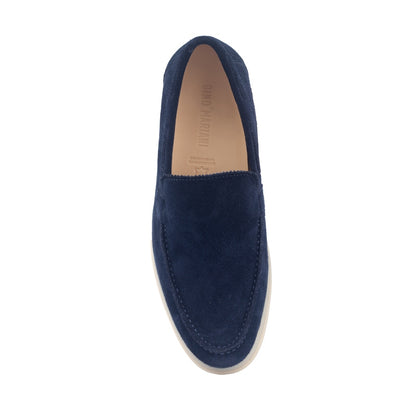 Sepatu Pria Casual Loafer Moccasin Gino Mariani Edison 3 Navy