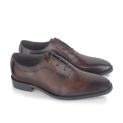 Sepatu Kulit Pria Pantofel Formal Gino Mariani Bonaro Brown