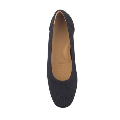 Sepatu Flats Knit Wanita Gino Mariani Grace Black