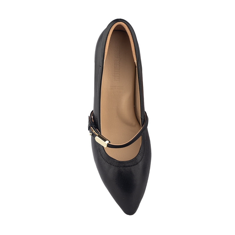 Sepatu Pumps Mary Jane Wanita Hadara Black