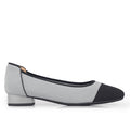 Sepatu Flats Knit Wanita Gino Mariani Grace Grey