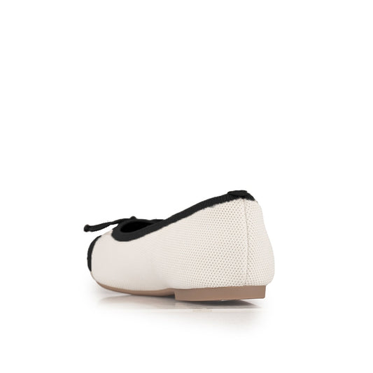 Sepatu Flats Knit Wanita Gino Mariani Gladys Beige