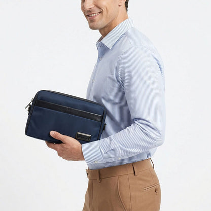 Clutch Pria Gino Mariani Benzio Navy