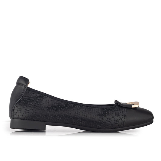 Sepatu Ballet Flats Wanita Gino Mariani Halina Black